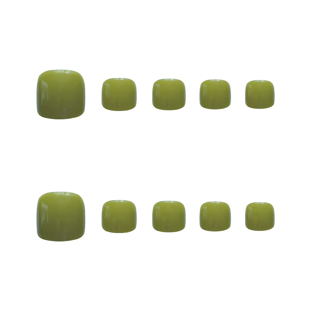 24P Acrylic Toenails Press-ons